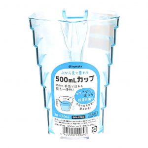 INOMATA透明料理計量杯500ml-3