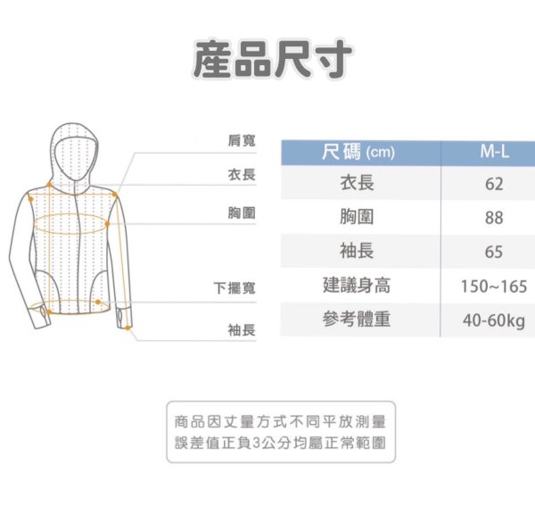 【CERF BELL】透氣涼感全面防曬連帽外套-4