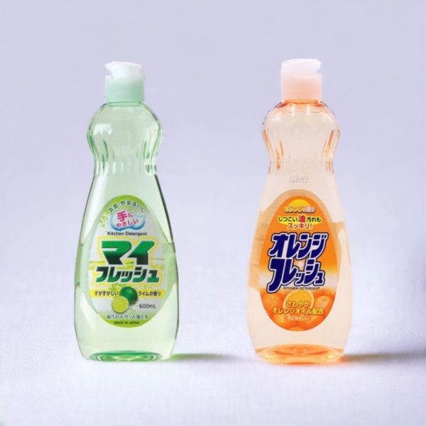 日本製火箭石鹼中性洗碗精600ml-2