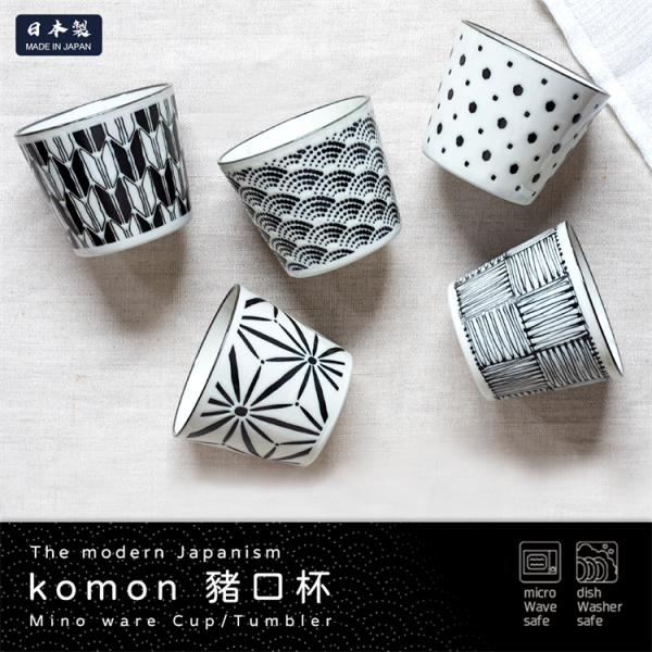 日本製【AWASAKA】komon 豬口杯-1